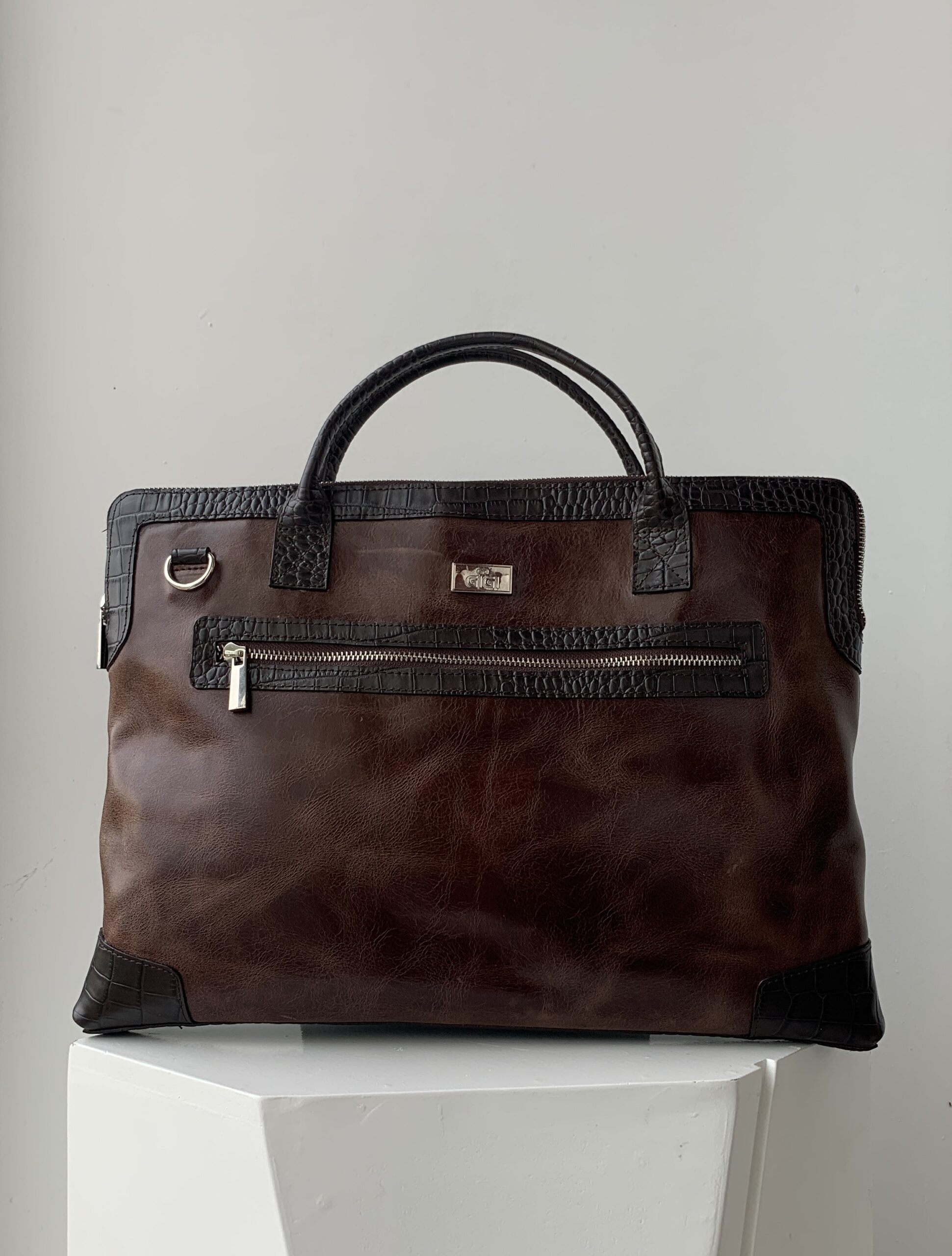 Men laptop bag front