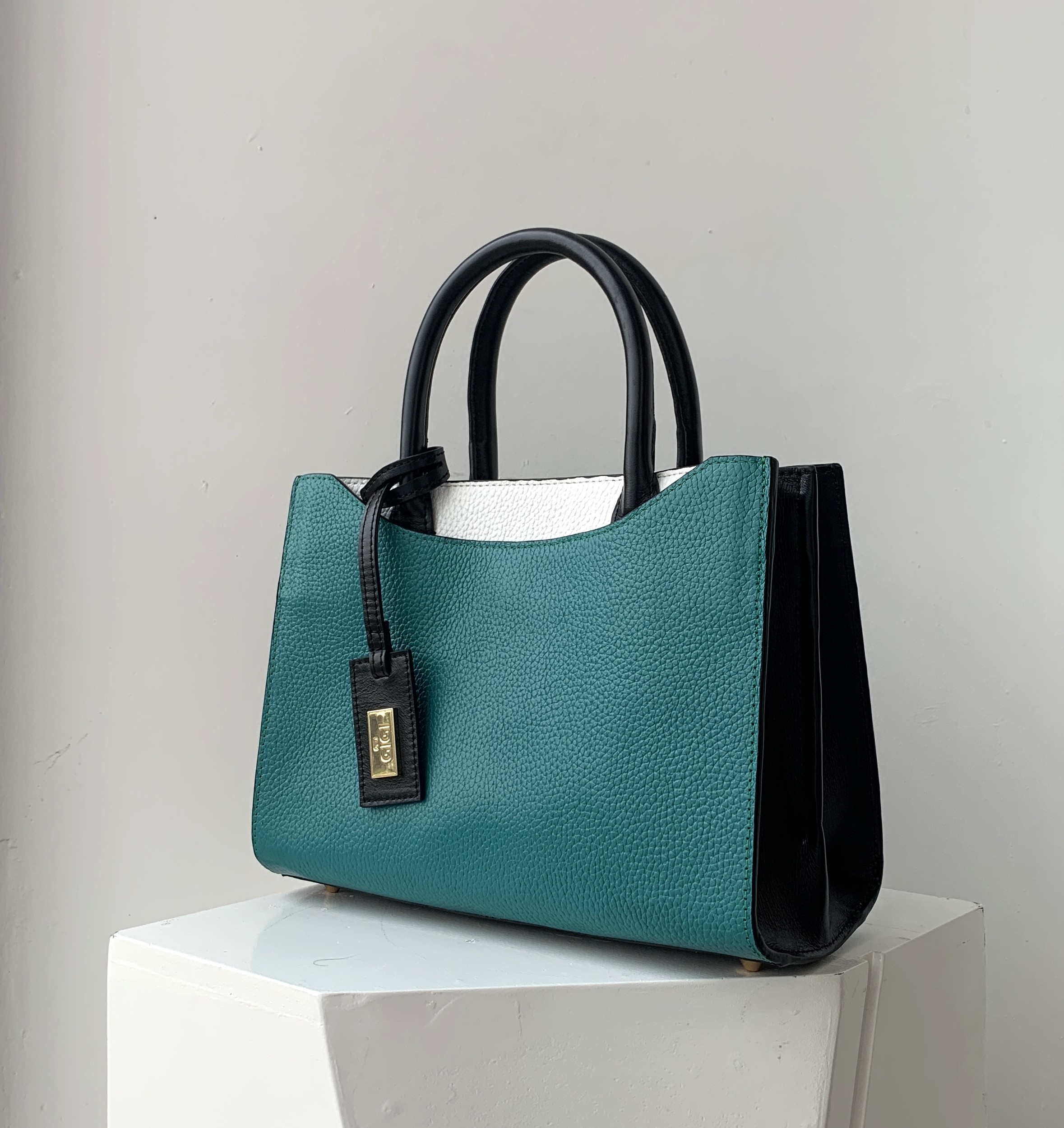 Square tote bag 3D