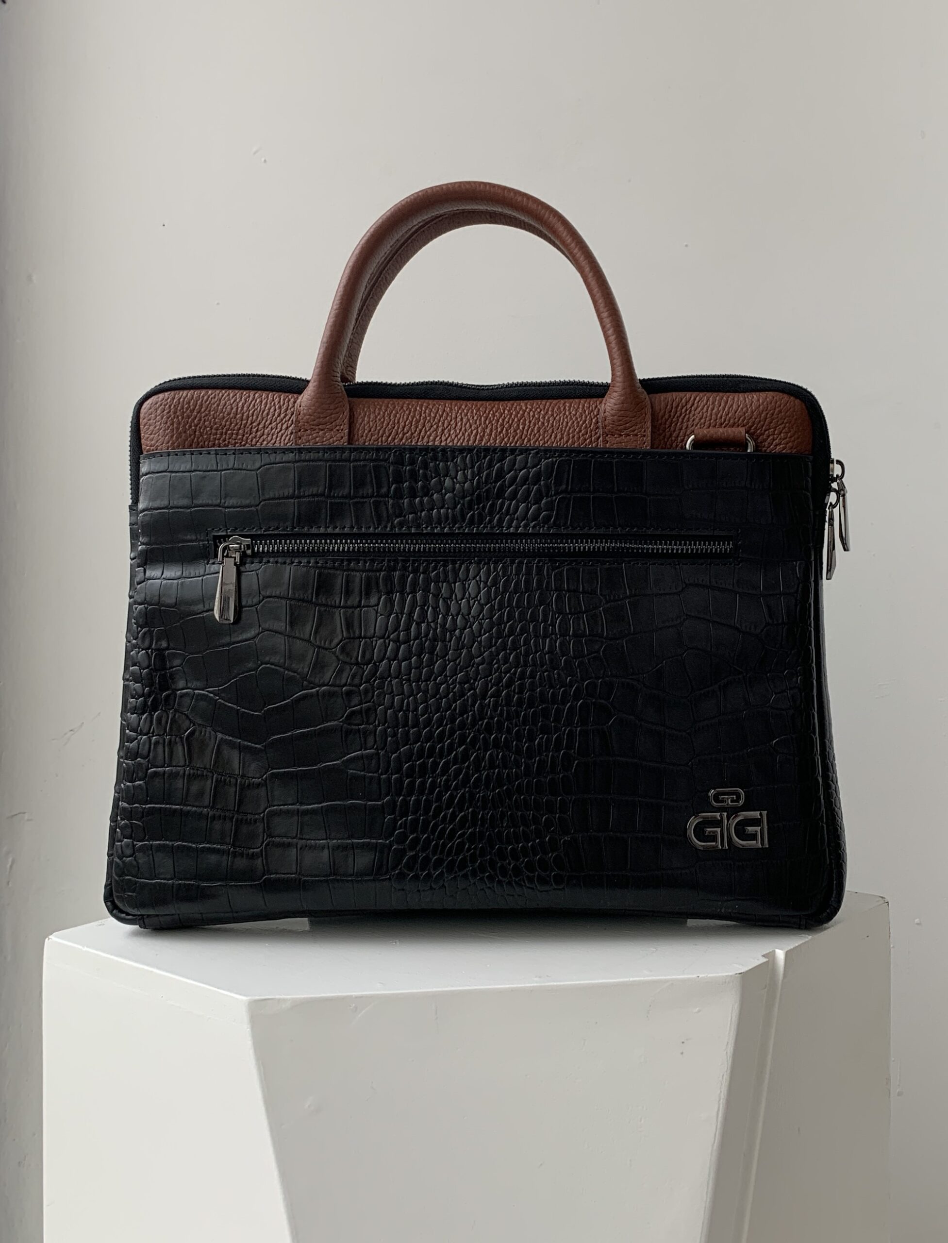 Unisex mini Laptop bag front